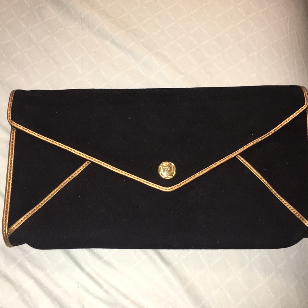 Rockport black clutch